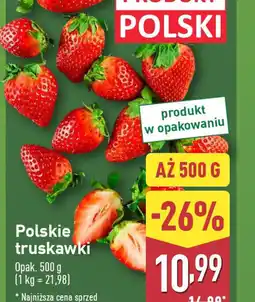 ALDI Polskie truskawki oferta