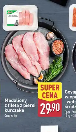 ALDI Medaliony z fileta z piersi kurczaka oferta