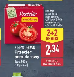 ALDI King's Crown Przecier pomidorowy oferta