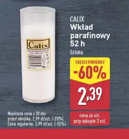 ALDI Calix WkŁad Parafinowy oferta