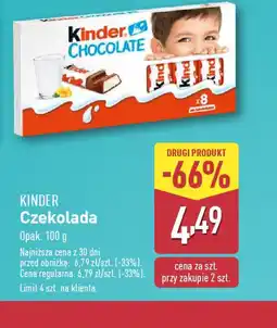 ALDI Kinder Czekolada oferta