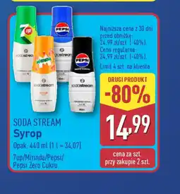 ALDI Soda Stream Syrop oferta