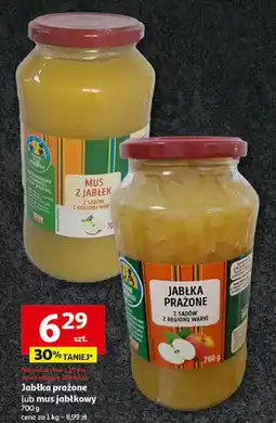 Auchan Jabłka prażone lub mus jabłkowy oferta