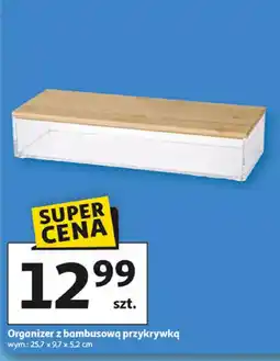 Auchan Organizer z bambusową przykrywką oferta