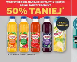 Netto Soki, napoje i nektary Hortex oferta