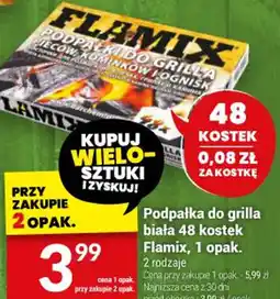 Twój Market Podpałka do grilla biała 48 kostek Flamix oferta