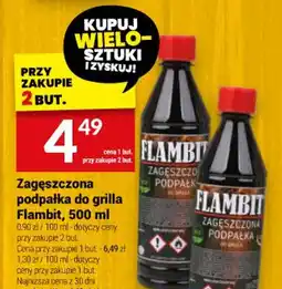 Twój Market Zagęszczona podpałka do grilla Flambit oferta
