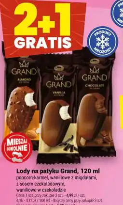 Twój Market Lody na patyku Grand oferta