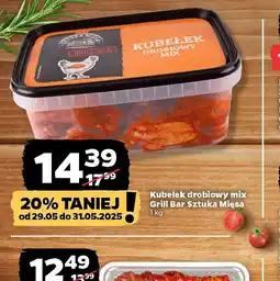 Netto Kubełek drobiowy mix Grill Bar Sztuka Mięsa oferta