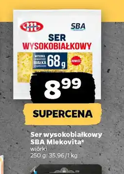Netto Ser wysokobiałkowy SBA Mlekovita oferta
