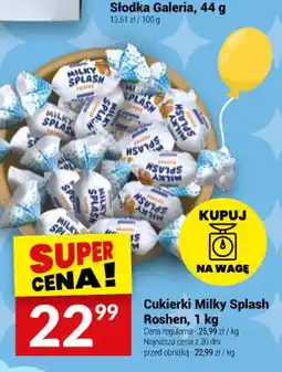 Twój Market Cukierki Milky Splash Roshen oferta