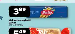 Netto Makaron spaghetti Barilla oferta