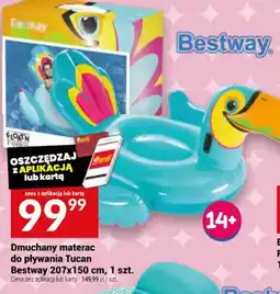 Twój Market Dmuchany materac do pływania Tucan Bestway oferta
