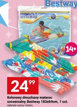 Twój Market Kolorowy dmuchany materac uniwersalny Bestway oferta
