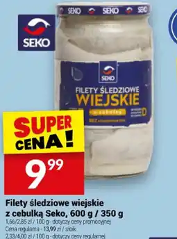 Twój Market Filety śledziowe wiejskie z cebulką Seko oferta