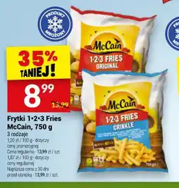 Twój Market Frytki 1•2•3 Fries McCain oferta