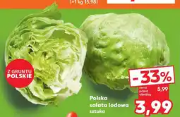 Kaufland Polska sałata lodowa oferta