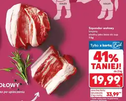Kaufland Szponder wołowy oferta