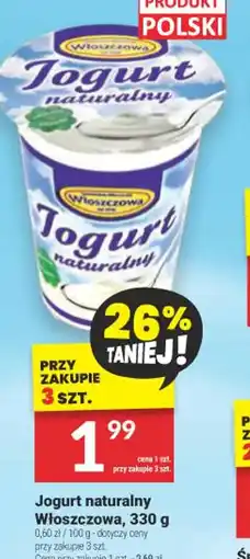 Twój Market Jogurt naturalny Włoszczowa oferta