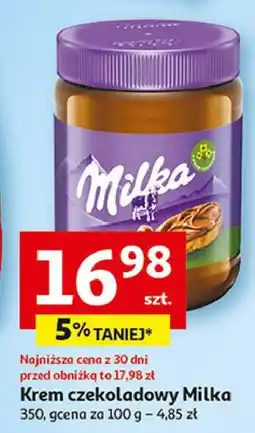 Auchan Krem czekoladowo-orzechowy Milka oferta