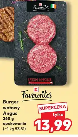 Kaufland Burger wołowy Angus oferta