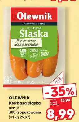 Kaufland Olewnik kiełbasa śląska oferta
