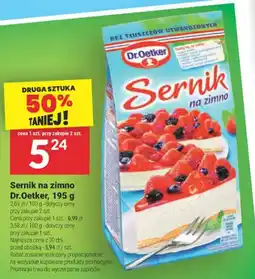 Twój Market Sernik na zimno Dr. Oetker oferta