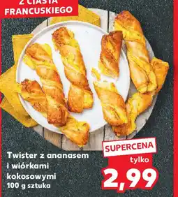 Kaufland Twister z ananasem i wiórkami kokosowymi oferta