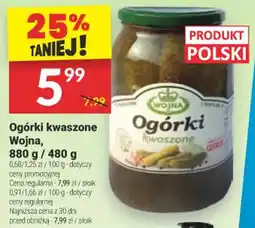 Twój Market Ogórki kwaszone Wojna oferta