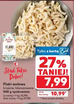 Kaufland Flaki wołowe oferta