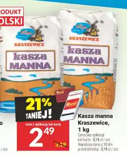 Twój Market Kasza manna Kraszewice oferta