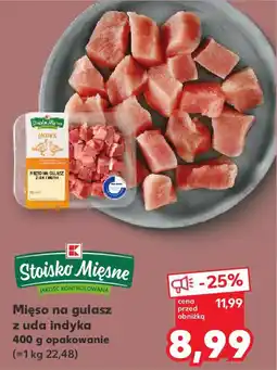 Kaufland Mięso na gulasz z uda indyka oferta