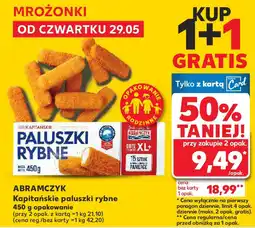 Kaufland Abramczyk kapitańskie paluszki rybne oferta