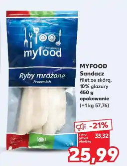 Kaufland Myfood sandacz oferta