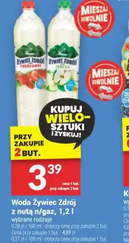 Twój Market Woda Zywiec Zdrój z nutą n/gaz oferta