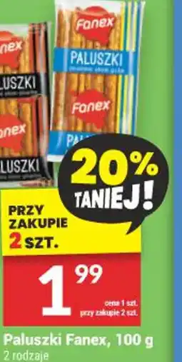 Twój Market Paluszki Fanex oferta