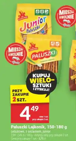 Twój Market Paluszki Lajkonik oferta