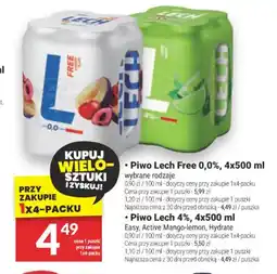 Twój Market Piwo Lech Free 0,0% / Lech 4% oferta