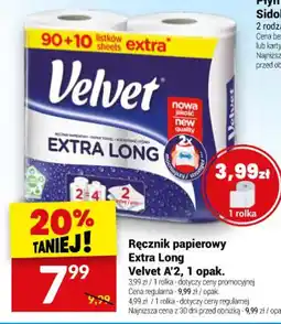 Twój Market Ręcznik papierowy Extra Long Velvet A'2 oferta