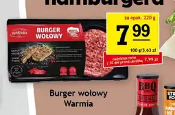 Burger wołowy Warmia