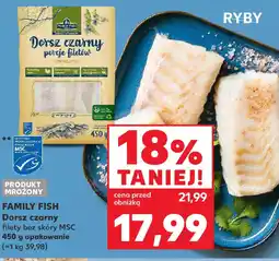 Kaufland Family fish dorsz czarny oferta