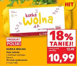 Kaufland Kurka wolna jaja świeże oferta