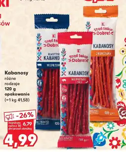 Kaufland Kabanosy oferta