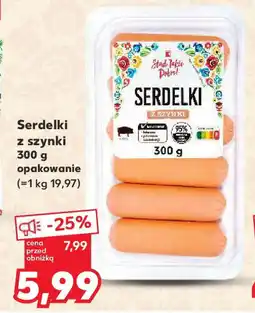 Kaufland Serdelki z szynki oferta