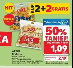 Kaufland Krakersy rybki Artur oferta