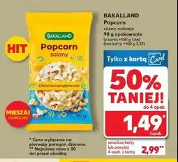 Kaufland Popcorn solony Bakalland oferta
