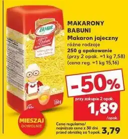 Kaufland Makaron babuni nitka krajanka Eko-mak oferta