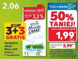 Kaufland Mleko 3.2% Mazurski smak oferta