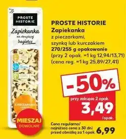 Kaufland Zapiekanka z szynką Iglotex proste historie oferta