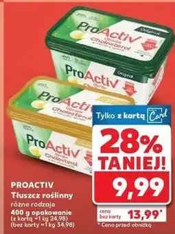 Kaufland Margaryna Flora pro-activ o smaku masła oferta